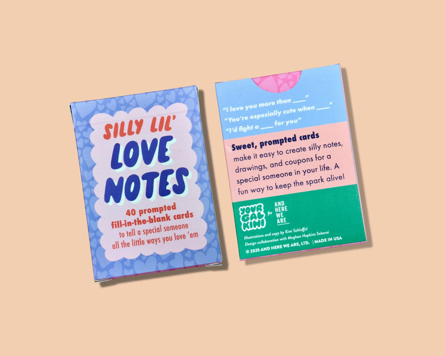 Silly Little Love Notes-Mini Note Sets-And Here We Are