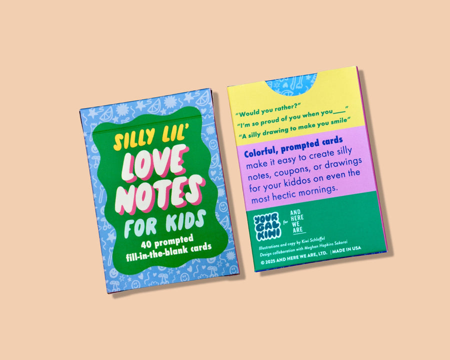 Silly Little Love Notes - for Kids-Mini Note Sets-And Here We Are