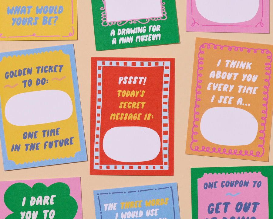 Silly Little Love Notes - for Kids-Mini Note Sets-And Here We Are