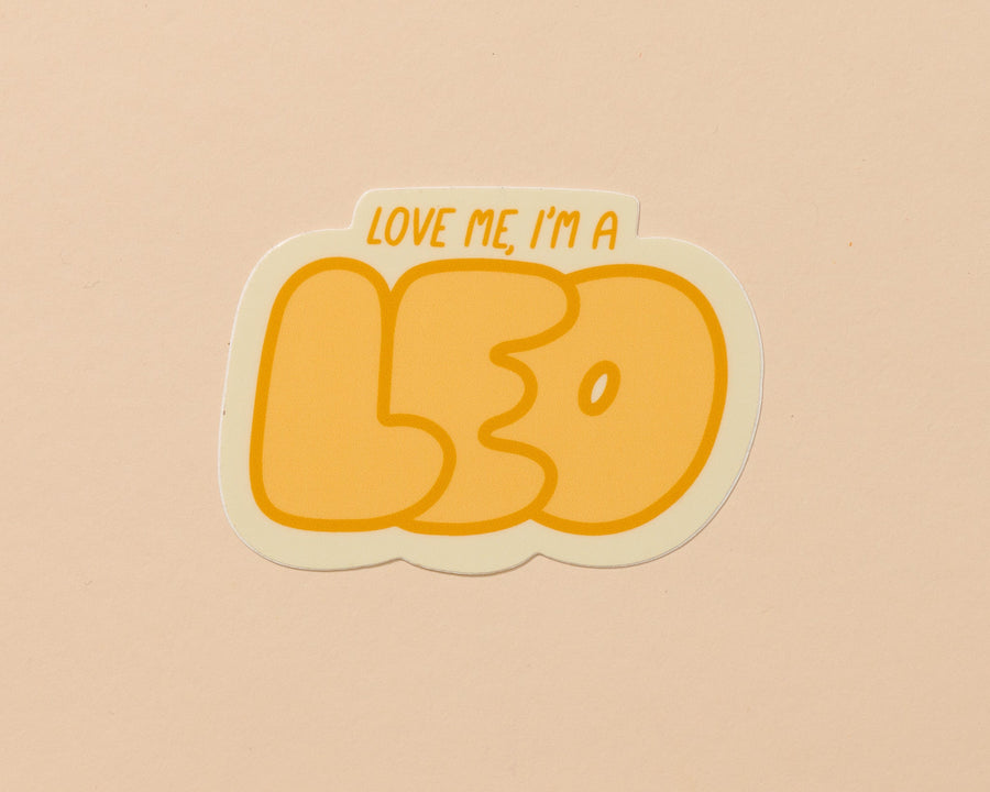 Leo Zodiac Sticker-Stickers-And Here We Are