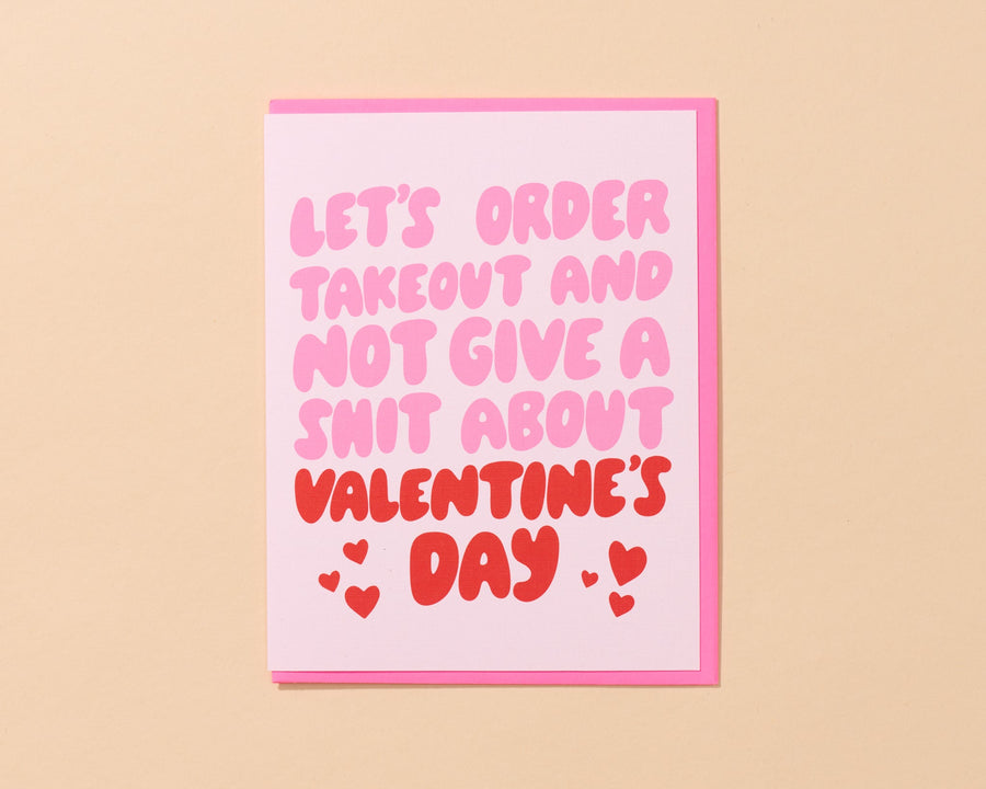Let's Order Takeout Card-Greeting Cards-And Here We Are