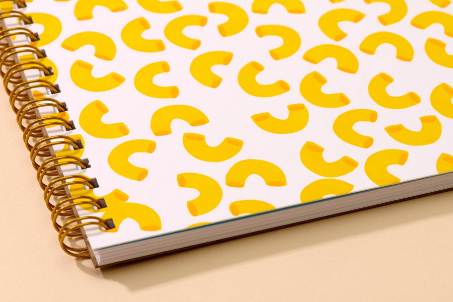 Macaroni A5 Notebook-Spiral Notebooks-And Here We Are