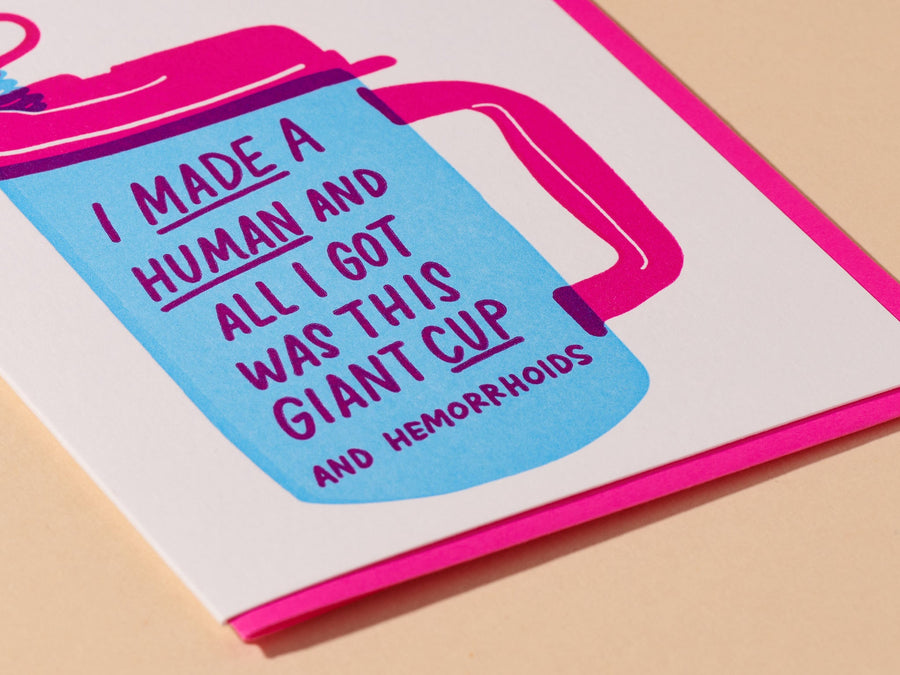 Made a Human Card-Greeting Cards-And Here We Are