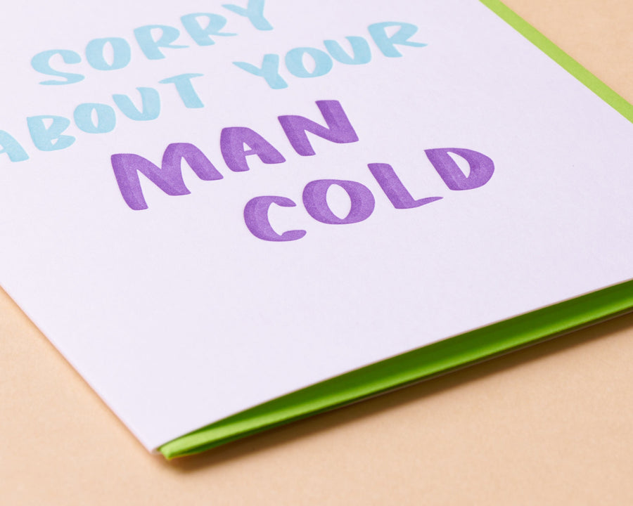 Man Cold Card-Greeting Cards-And Here We Are
