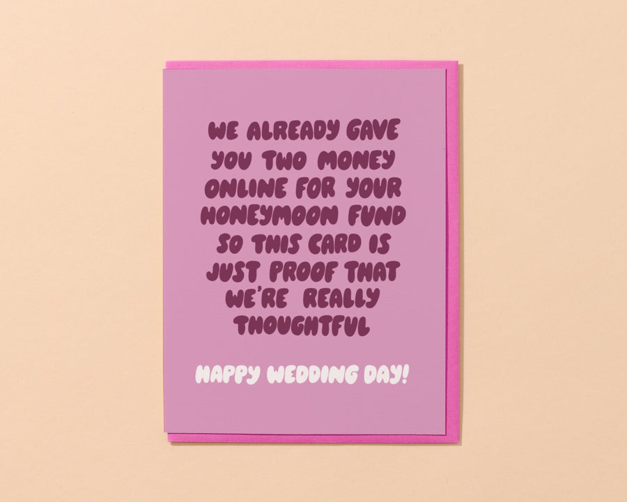 Money Online Card-Greeting Cards-And Here We Are
