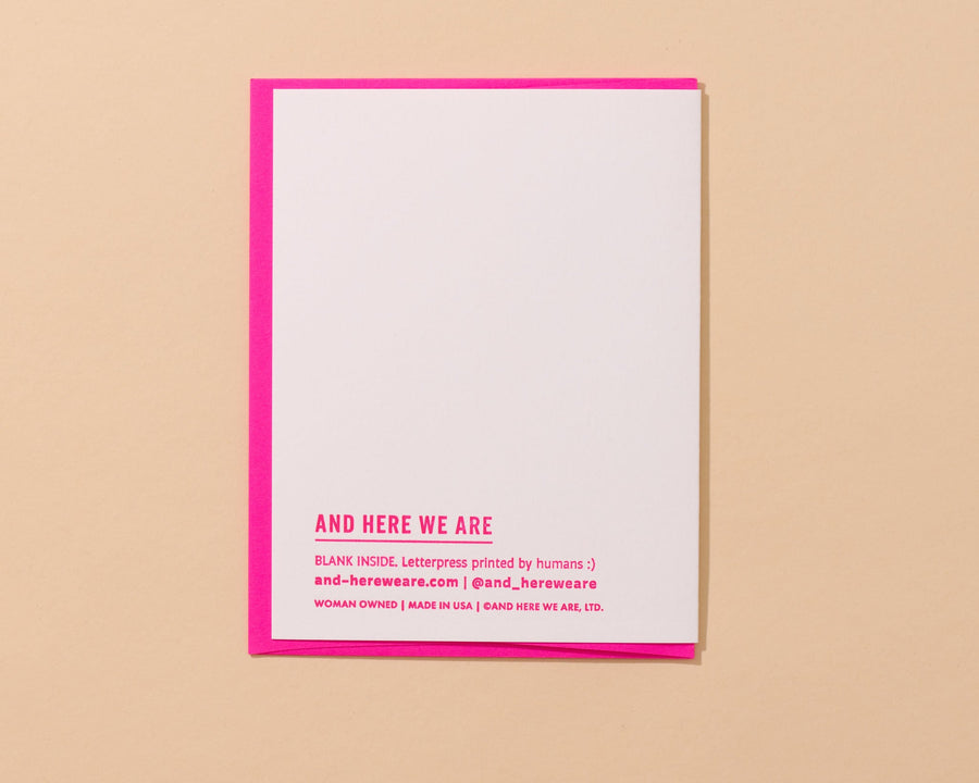 More Than Ever Card-Greeting Cards-And Here We Are