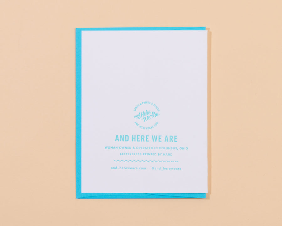 My World Revolves Around You Card-Greeting Cards-And Here We Are