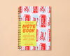 Letterpress A5 Spiral Notebook—Diet Soda (Modern, Warhol)-Spiral Notebooks-And Here We Are
