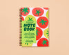 Letterpress A5 Spiral Notebook—Tomato (Summer Garden)-Spiral Notebooks-And Here We Are