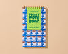 Letterpress Small Spiral Notebook—Coffee Mug (Cafe)-Spiral Notebooks: Pocket Size-And Here We Are