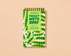Letterpress Small Spiral Notebook—Green Peas (Summer Garden)-Spiral Notebooks-And Here We Are
