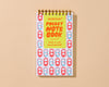 Letterpress Small Spiral Notebook—Soda Tabs (Pop Art)-Spiral Notebooks: Pocket Size-And Here We Are