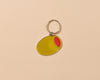 Enamel Keychain & Bag Charm—Martini Olive (Food, Cute, Fun)-Enamel Keychains-And Here We Are