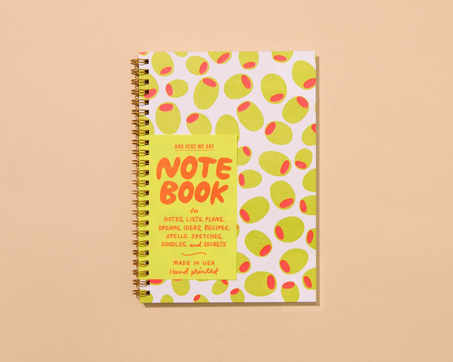 Olives Notebook-Spiral Notebooks-And Here We Are