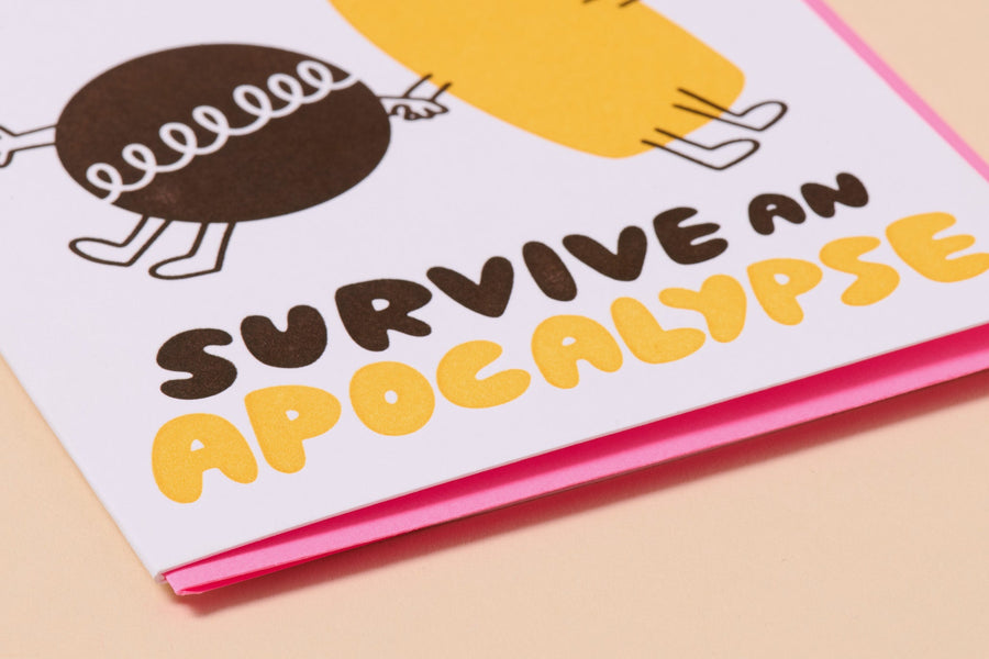 Our Love Could Survive an Apocalypse Twinkie Card-Greeting Cards-And Here We Are