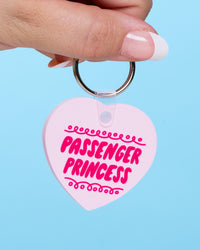 PVC Keychain by Your Gal Kiwi—Passenger Princess (Funny) – And