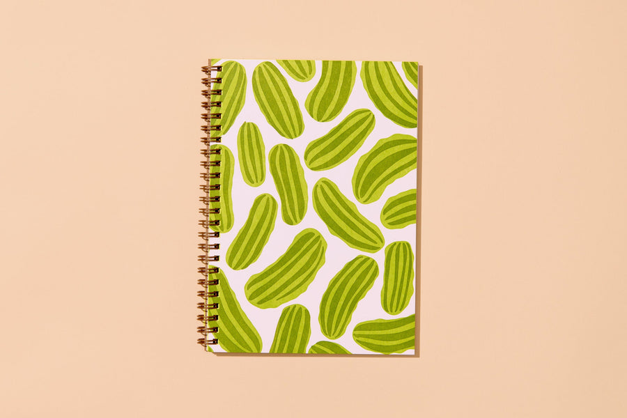 Pickles A5 Notebook-Spiral Notebooks-And Here We Are