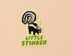 Vinyl Sticker—Little Stinker (Skunk, Animal, Cute, Sassy)-Stickers-And Here We Are