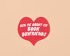 Vinyl Sticker by Your Gal Kiwi—My Book Boyfriends (Heart)-Stickers-And Here We Are