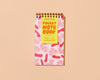 Letterpress Small Spiral Notebook—Shrimp Cocktail (Foodie)-Spiral Notebooks-And Here We Are