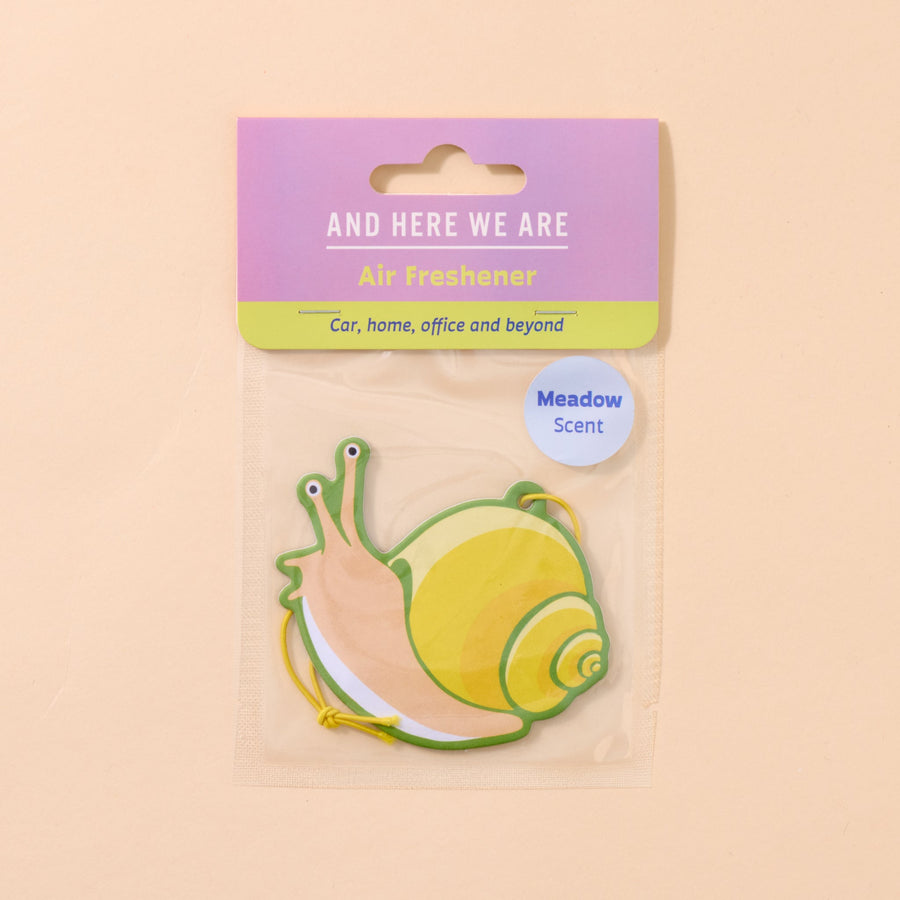 Snail Air Freshener And Here We Are snail-air-freshener-and-here-we-are