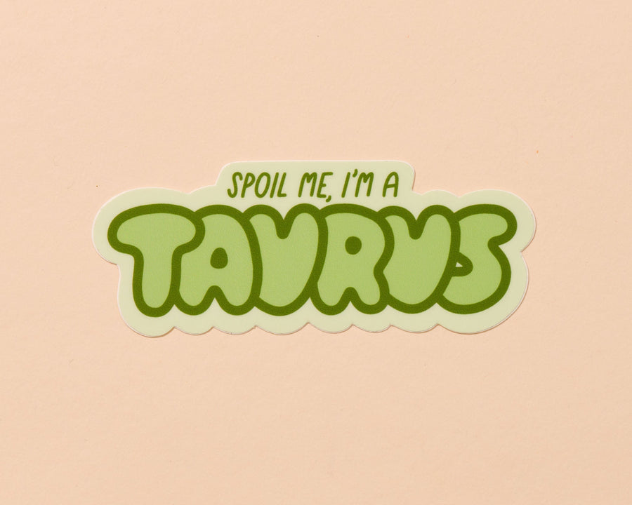 Taurus Zodiac Sticker-Stickers-And Here We Are