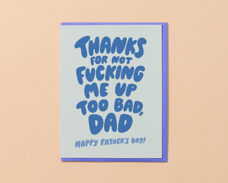 Thanks Dad Card-Greeting Cards-And Here We Are