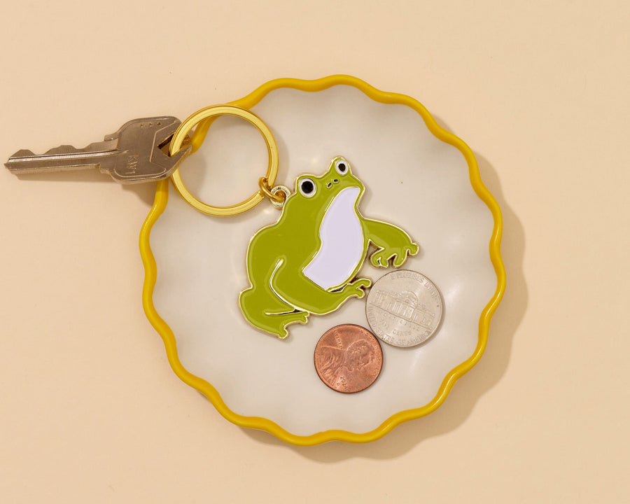 Toad Keychain-Enamel Keychains-And Here We Are