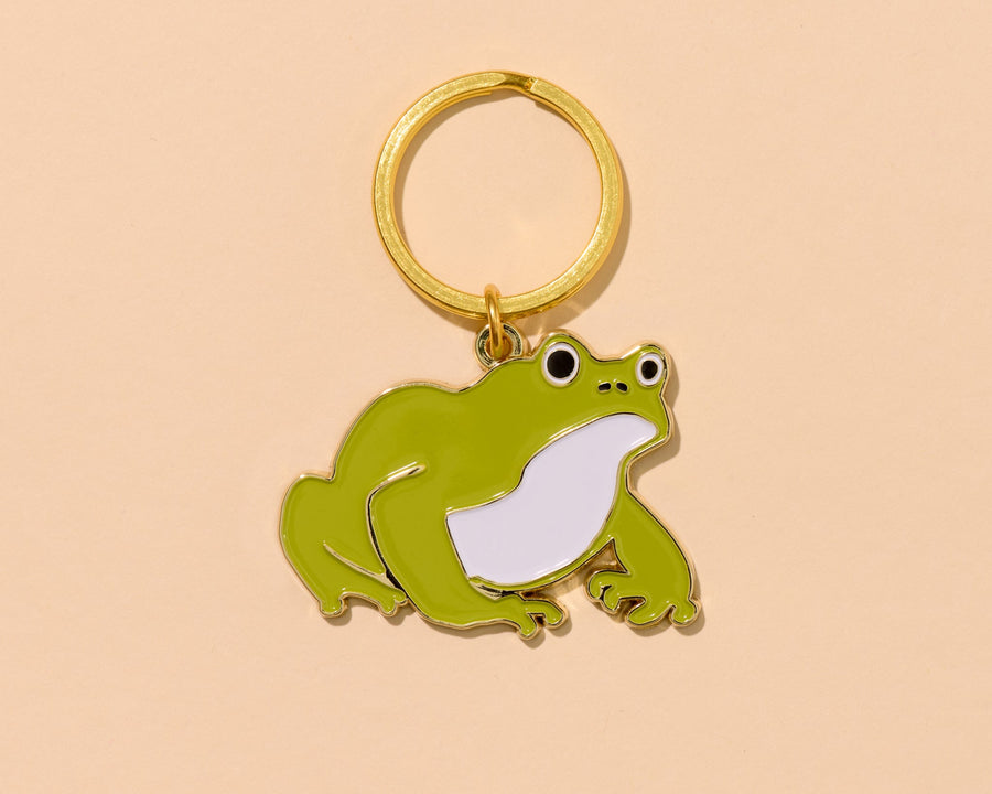 Toad Keychain-Enamel Keychains-And Here We Are