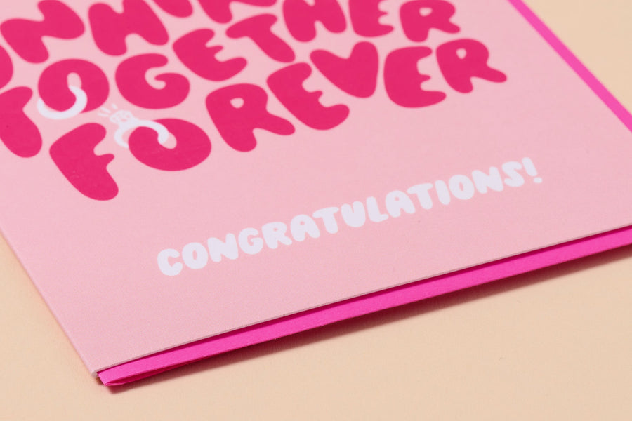 Unhinged Together Forever Card-Greeting Cards-And Here We Are