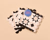 Letterpress Reusable Vellum Coasters—Mod Quilt: Black/Taupe-Coasters-And Here We Are