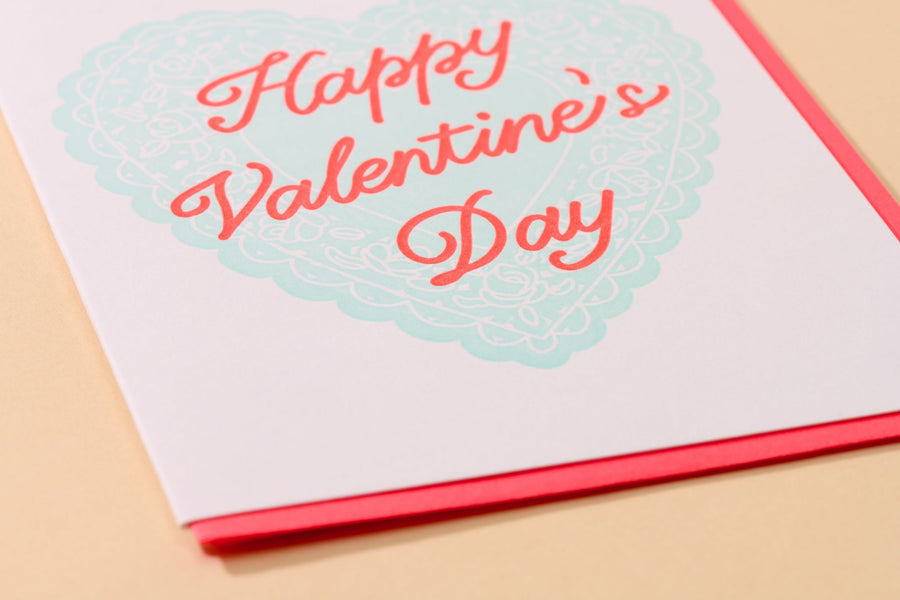 Vintage Valentine Card-Greeting Cards-And Here We Are