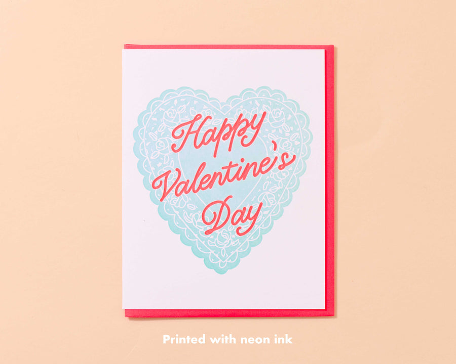 Vintage Valentine Card-Greeting Cards-And Here We Are