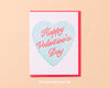 Letterpress Valentine's Day Card—Vintage Doily Heart-Greeting Cards-And Here We Are