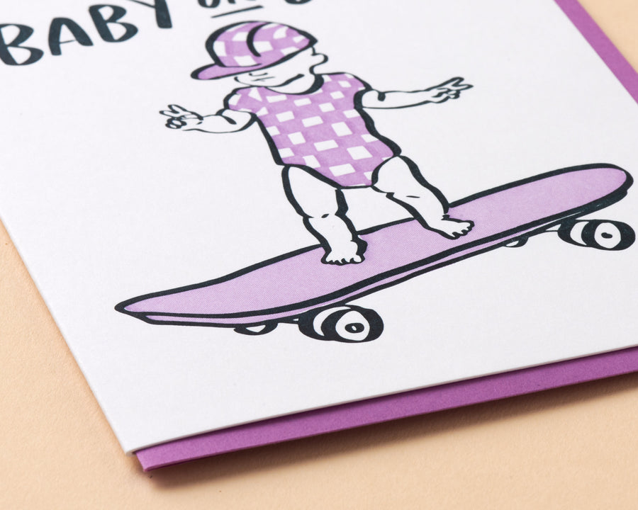 Baby on Board Card-Greeting Cards-And Here We Are