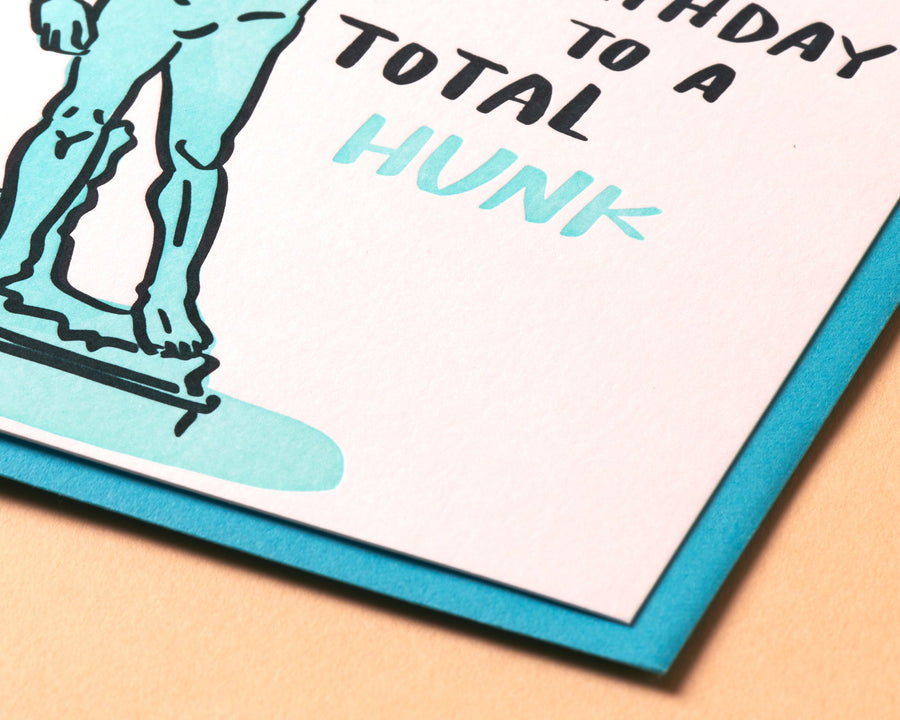 Birthday Hunk (David) Card-Greeting Cards-And Here We Are