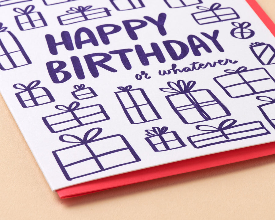 Birthday or Whatever Card-Greeting Cards-And Here We Are