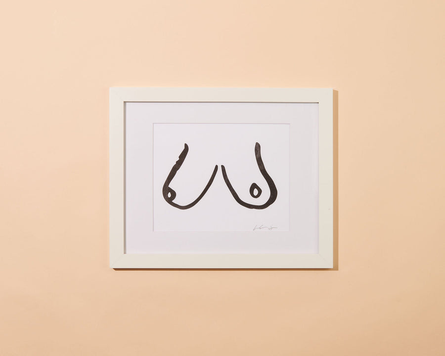 Boobs 8x10 Art Print-Art Prints-And Here We Are