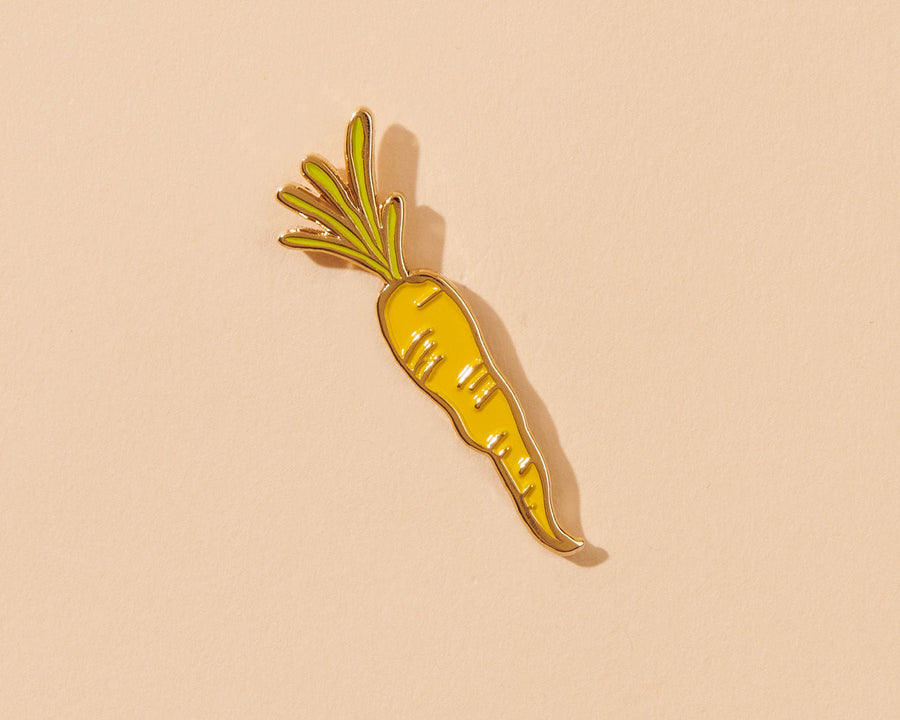 Carrot Pin-Enamel Pins-And Here We Are
