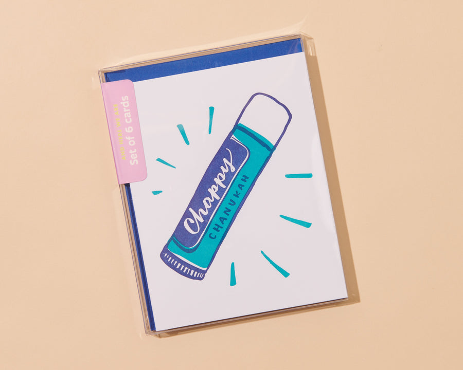 Chappy Chanukah Card And Here We Are Chappy chanukah card and here we are