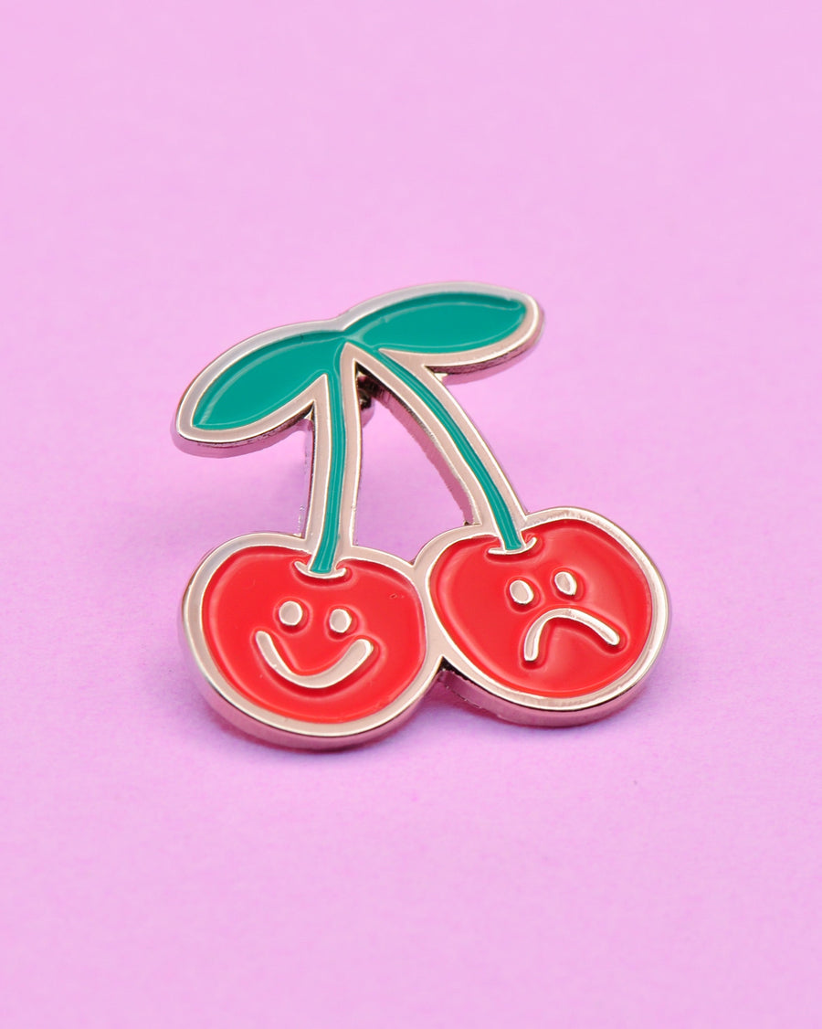 Cherry Pin-Enamel Pins-And Here We Are