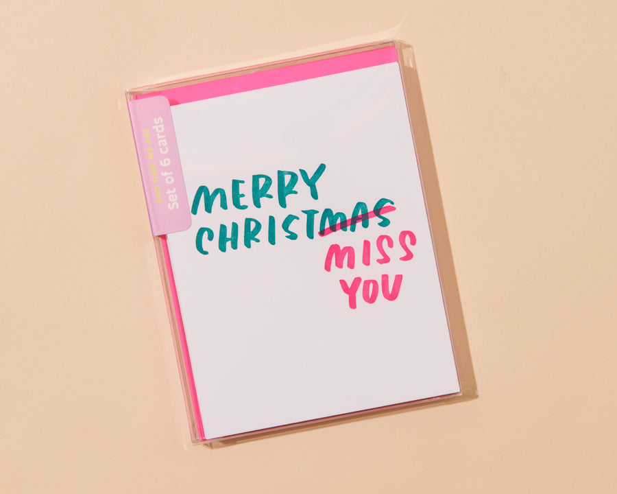 Christ-miss Card-Greeting Cards-And Here We Are