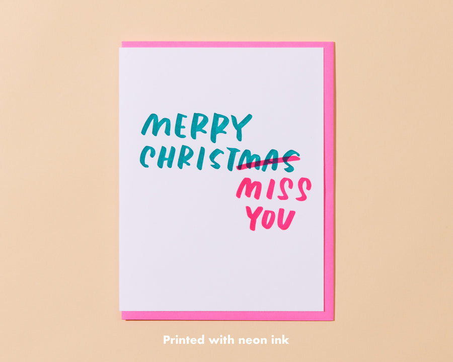 Christ-miss Card-Greeting Cards-And Here We Are