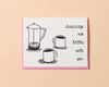 Coffee Cups Card-Greeting Cards-And Here We Are