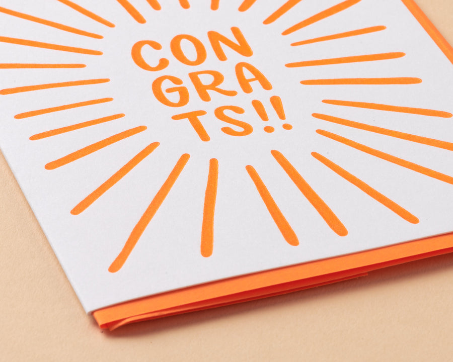 Congrats Card-Greeting Cards-And Here We Are