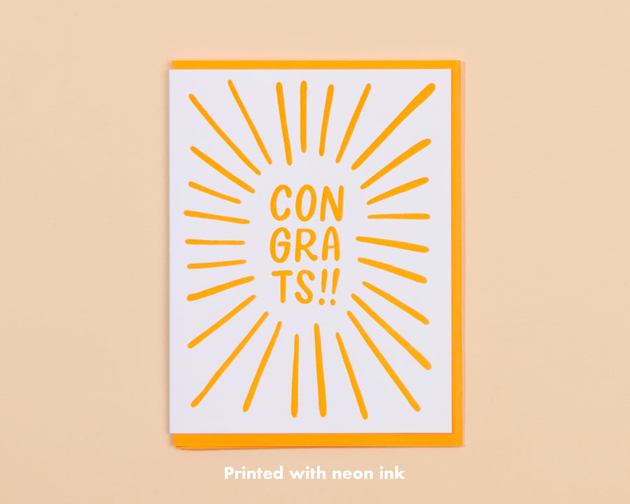 Congrats Card-Greeting Cards-And Here We Are