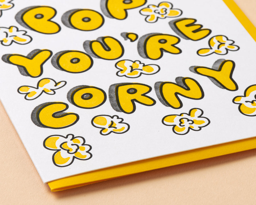 Corny Pop Card-Greeting Cards-And Here We Are