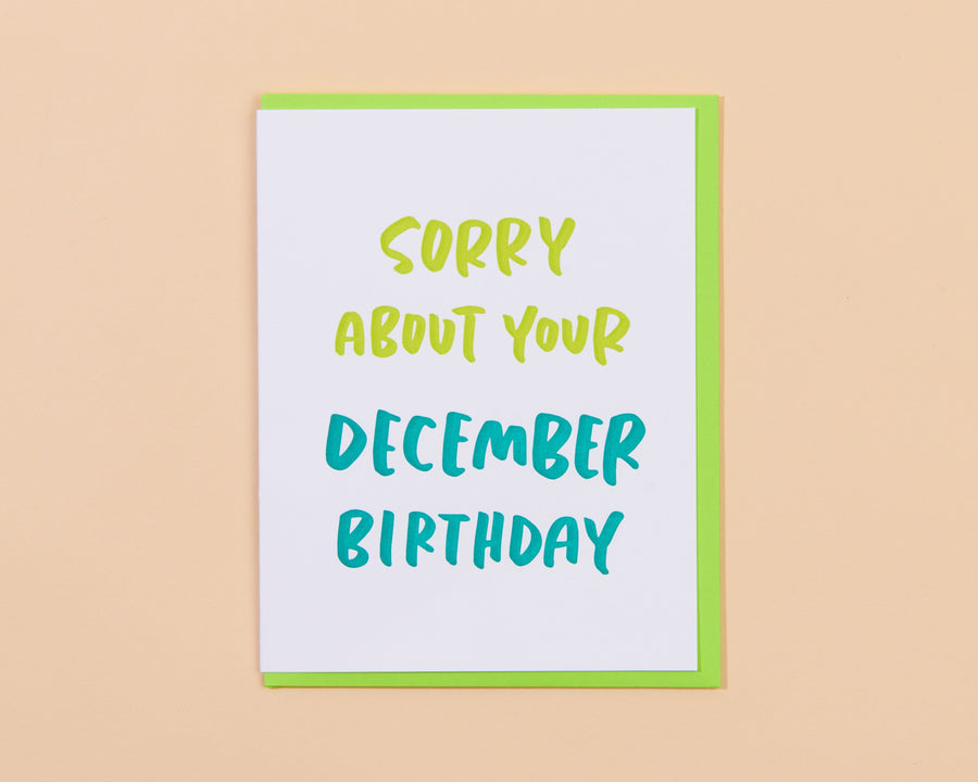 December Birthday Card-Greeting Cards-And Here We Are