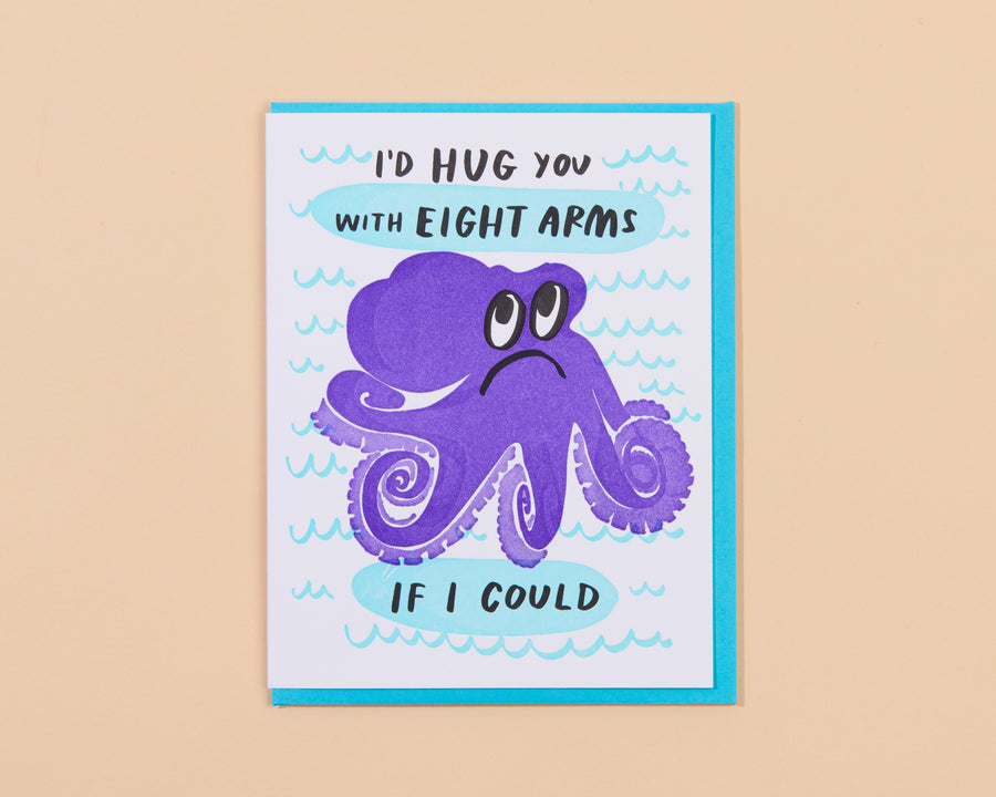 Eight Arms Sympathy Card-Greeting Cards-And Here We Are