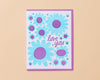 Floral Love Card-Greeting Cards-And Here We Are